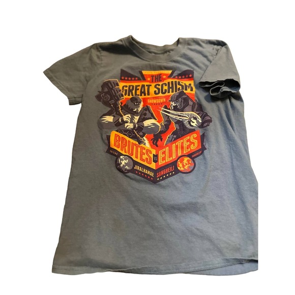 Mens - The Great Schism - HALO - Video Game Lootcrate TEE SMALL - Picture 1 of 1